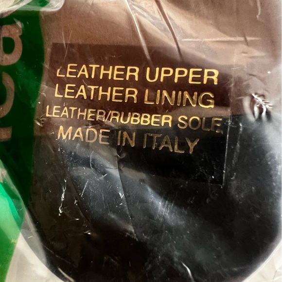 New AGL Monika Leather Ballet Flats Slip-on Black w/ Buckle, sz 35 EU / 5 US - Picture 11 of 12